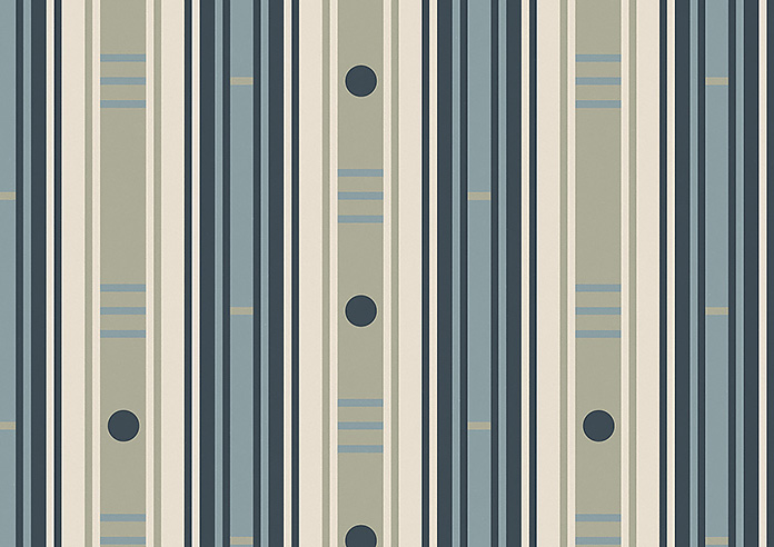 The British Stripe Co. William, Polzeath No.1 - Roman Blind - Image 7